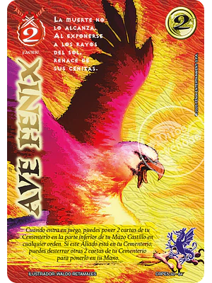 AVE FENIX - COLECCION RACIAL PE 2025 - SEGUNDA PARTE