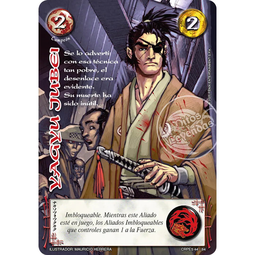YAGYU JUBEI - COLECCION RACIAL PE 2025 - SEGUNDA PARTE 1