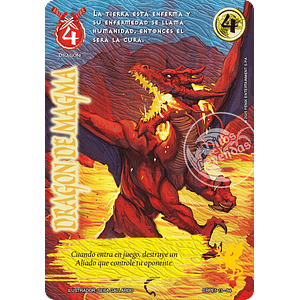 DRAGON DE MAGMA - COLECCION RACIAL PE 2025 - SEGUNDA PARTE