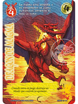 DRAGON DE MAGMA - COLECCION RACIAL PE 2025 - SEGUNDA PARTE