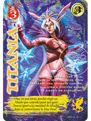 TITANIA - COLECCION RACIAL PE 2025 - SEGUNDA PARTE