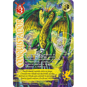 CONQUISTADOR - COLECCION RACIAL PE 2025 - SEGUNDA PARTE