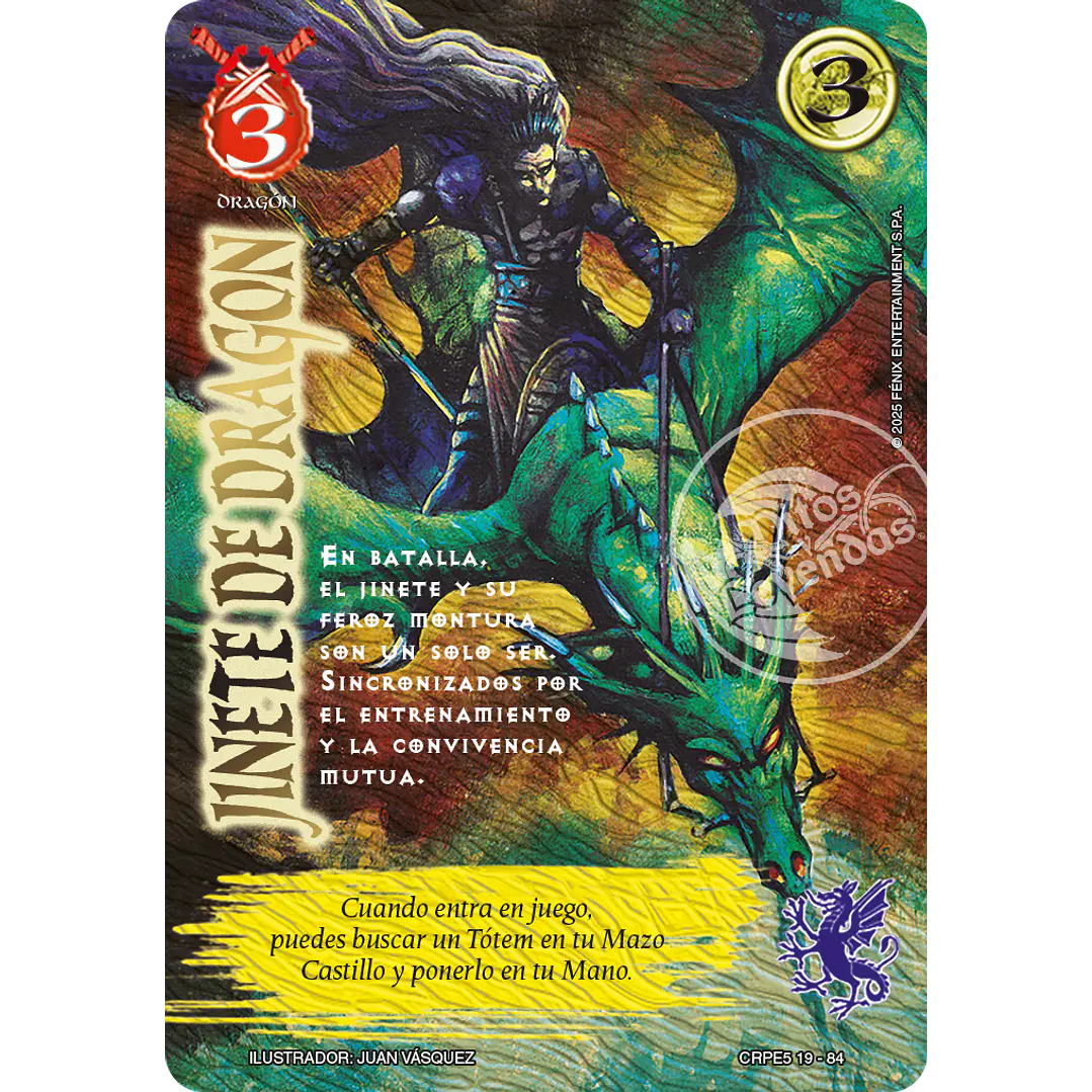 JINETE DE DRAGON - COLECCION RACIAL PE 2025 - SEGUNDA PARTE 1