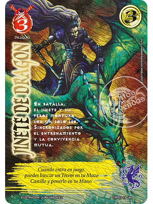 JINETE DE DRAGON - COLECCION RACIAL PE 2025 - SEGUNDA PARTE