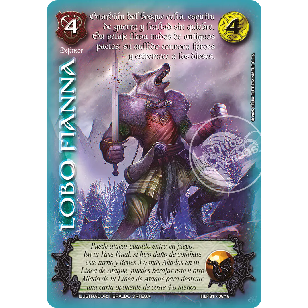 LOBO FIANNA - COLMILLOS DE AVALON 1