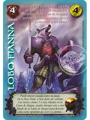 LOBO FIANNA - COLMILLOS DE AVALON