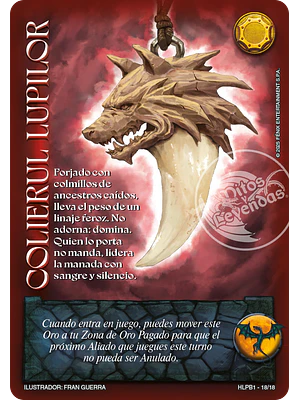 COOLIERUL LUPILOR - COLMILLOS DE AVALON