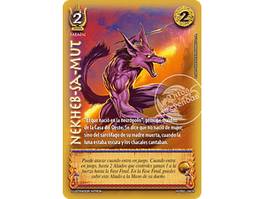 NEKHEB SA MUT - COLMILLOS DEL INFRAMUNDO