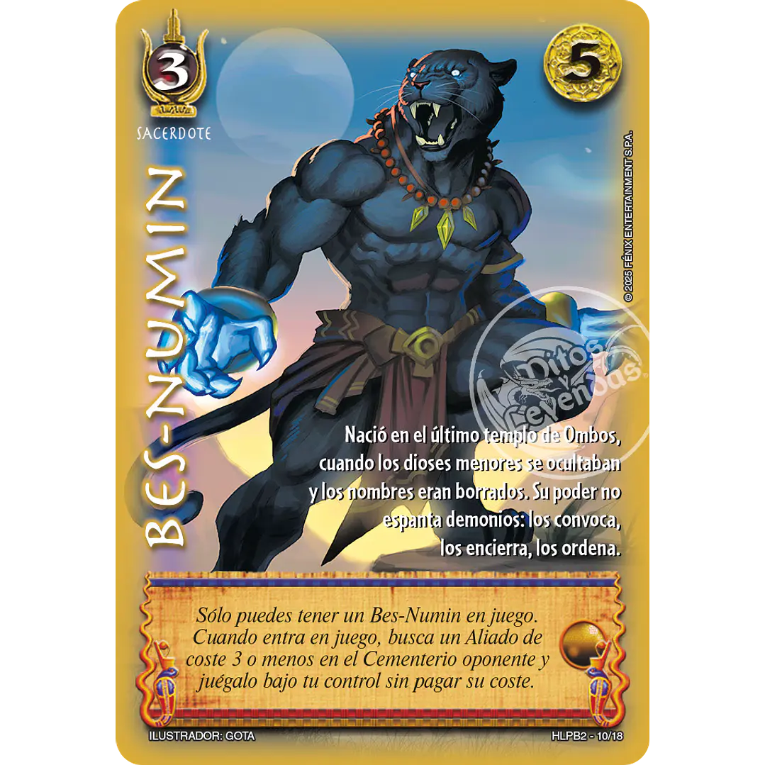 BES NUMIN - COLMILLOS DEL INFRAMUNDO 1