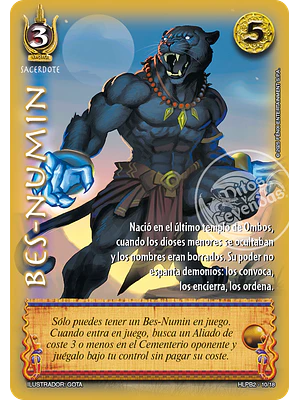 BES NUMIN - COLMILLOS DEL INFRAMUNDO