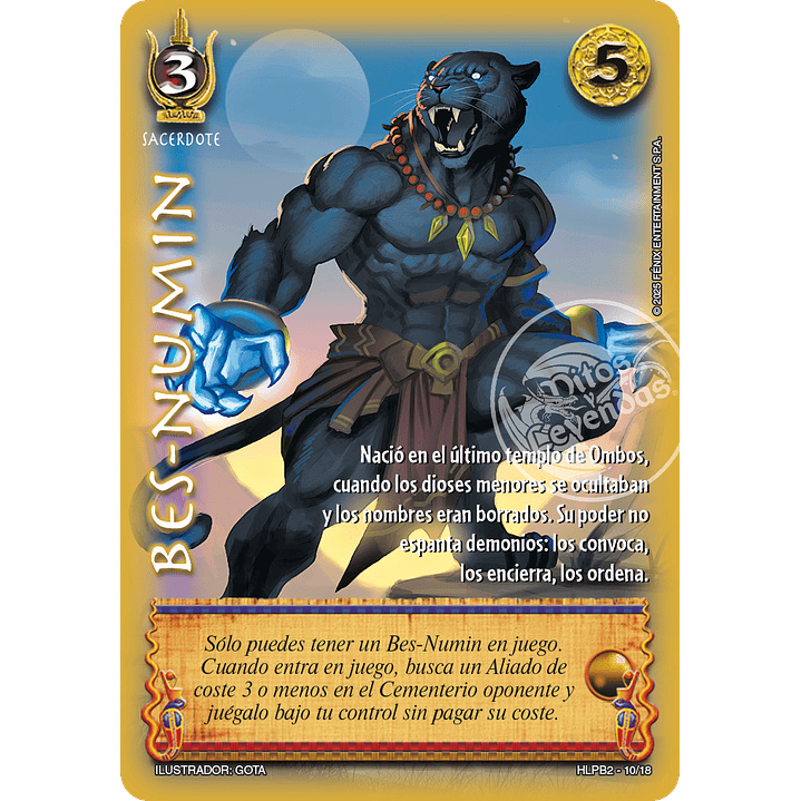 BES NUMIN - COLMILLOS DEL INFRAMUNDO 1