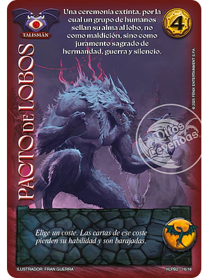 PACTO DE LOBOS - COLMILLOS DEL INFRAMUNDO