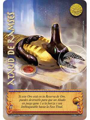 ATAUD DE RAMSES BUY A BOX - COLMILLOS DEL INFRAMUNDO