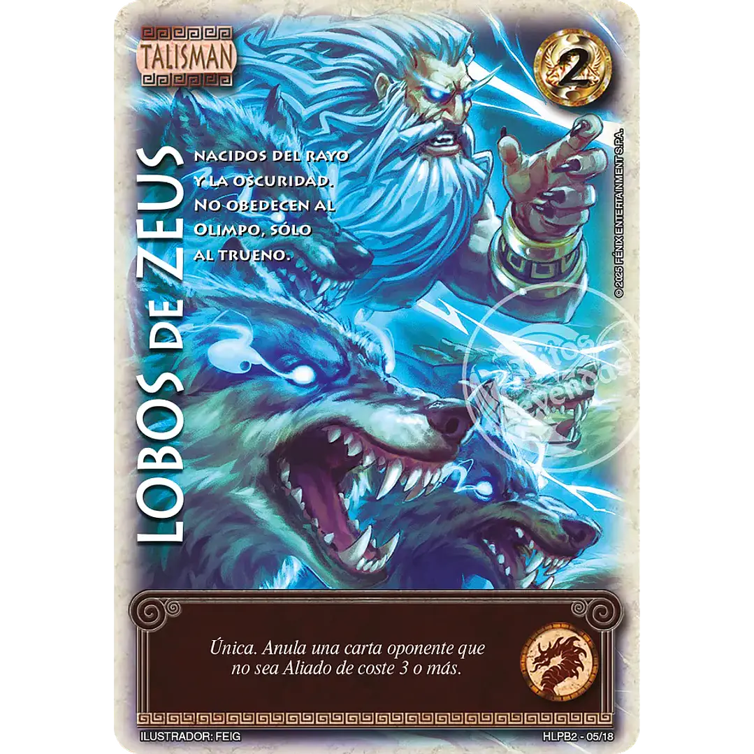 LOBOS DE ZEUS - COLMILLOS DEL INFRAMUNDO 1