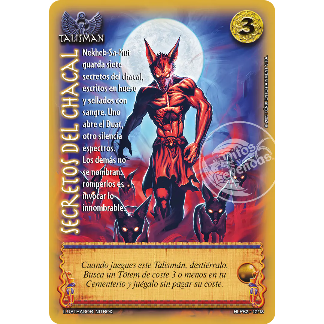 SECRETOS DEL CHACAL - COLMILLOS DEL INFRAMUNDO 1
