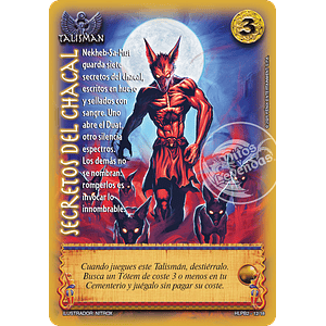 SECRETOS DEL CHACAL - COLMILLOS DEL INFRAMUNDO