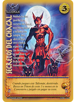 SECRETOS DEL CHACAL - COLMILLOS DEL INFRAMUNDO