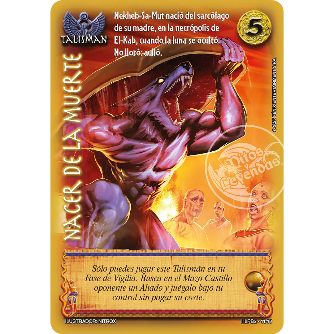 NACER DE LA MUERTE - COLMILLOS DEL INFRAMUNDO 1