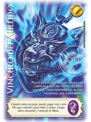 VINCULO DEL AULLIDO - COLMILLOS DE AVALON
