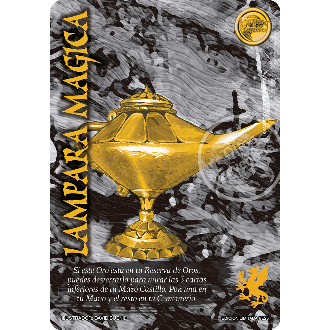 LAMPARA MAGICA - SECRETA DORADA - LOOTBOX PE 2025 1