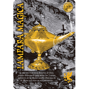 LAMPARA MAGICA - SECRETA DORADA - LOOTBOX PE 2025