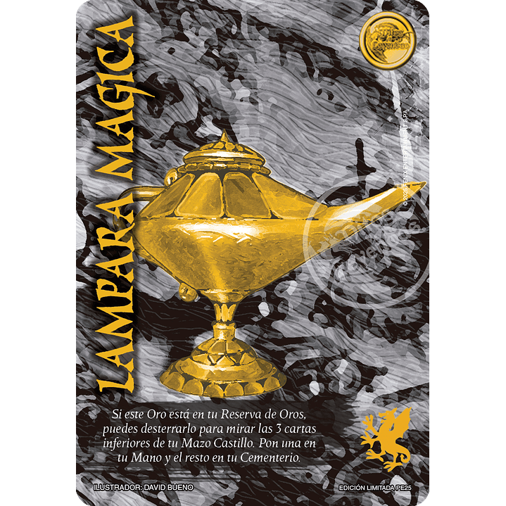 LAMPARA MAGICA - SECRETA DORADA - LOOTBOX PE 2025 1