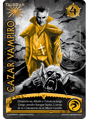 CAZAR VAMPIRO - SECRETA DORADA - LOOTBOX PE 2025