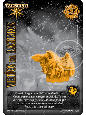 VIENTOS DEL RAGNAROK - SECRETA DORADA - LOOTBOX PE 2025
