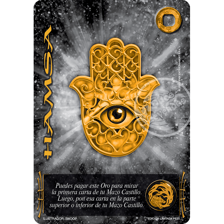 HAMSA - SECRETA DORADA - LOOTBOX PE 2025 1