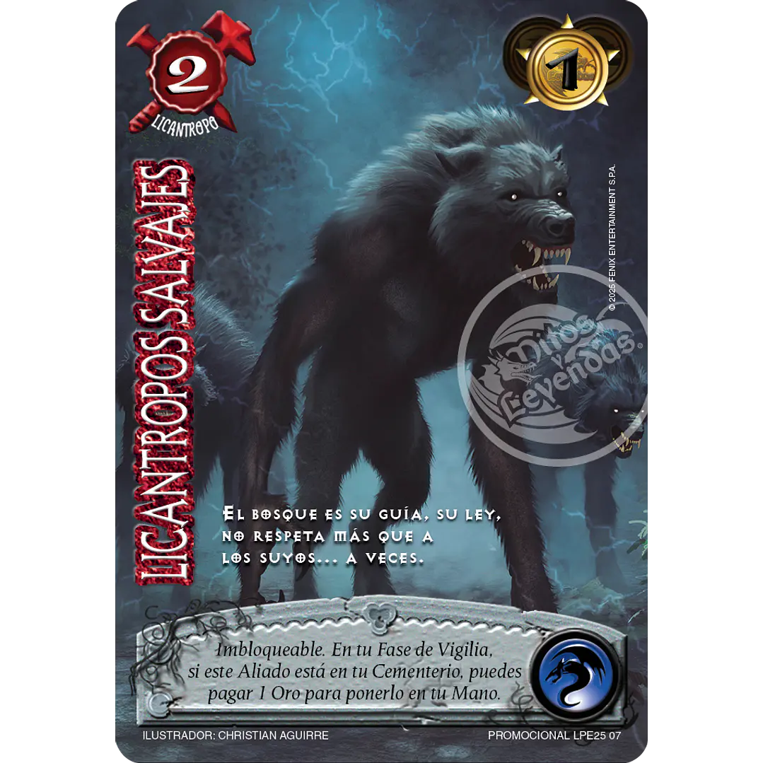 LICANTROPOS SALVAJES - ARTE ALTERNATIVO - LOOTBOX PE 2025 1