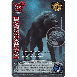 LICANTROPOS SALVAJES - ARTE ALTERNATIVO - LOOTBOX PE 2025