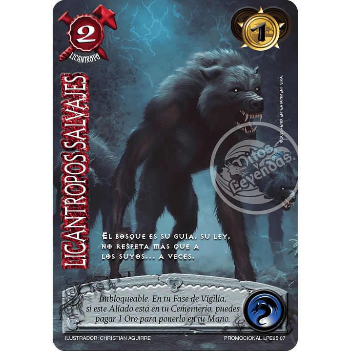 LICANTROPOS SALVAJES - ARTE ALTERNATIVO - LOOTBOX PE 2025 1