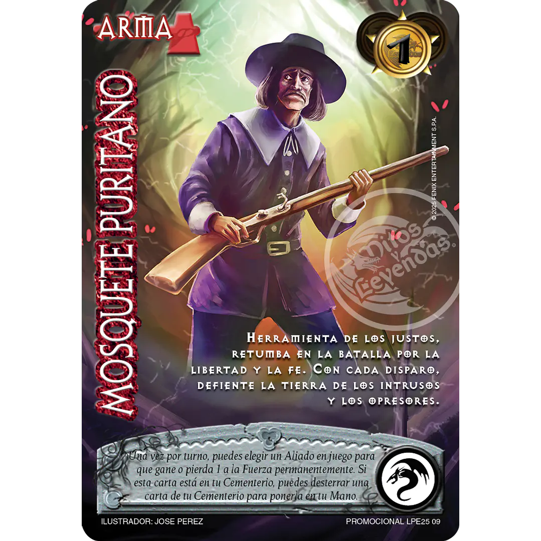 MOSQUETE PURITANO - ARTE ALTERNATIVO - LOOTBOX PE 2025 1