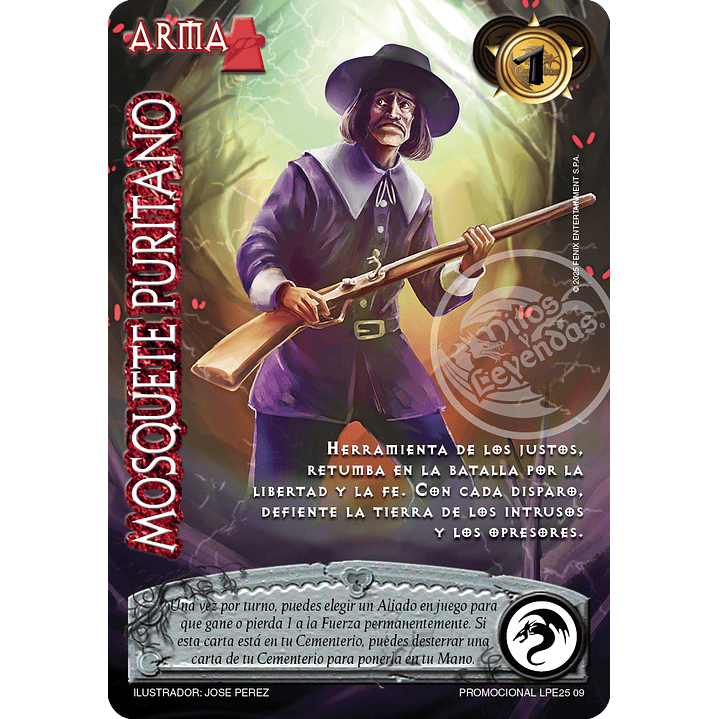 MOSQUETE PURITANO - ARTE ALTERNATIVO - LOOTBOX PE 2025 1