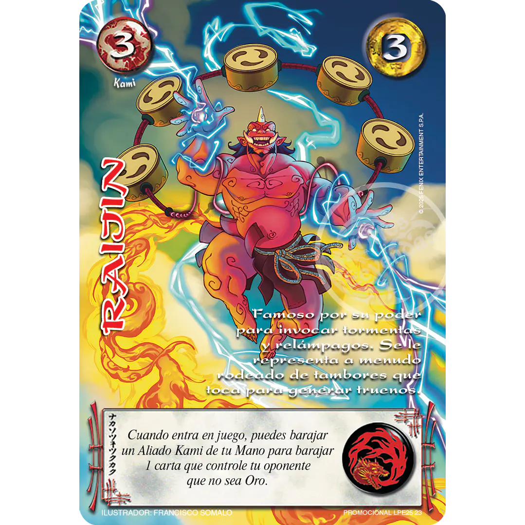 RAIJIN - ARTE ALTERNATIVO - LOOTBOX PE 2025 1