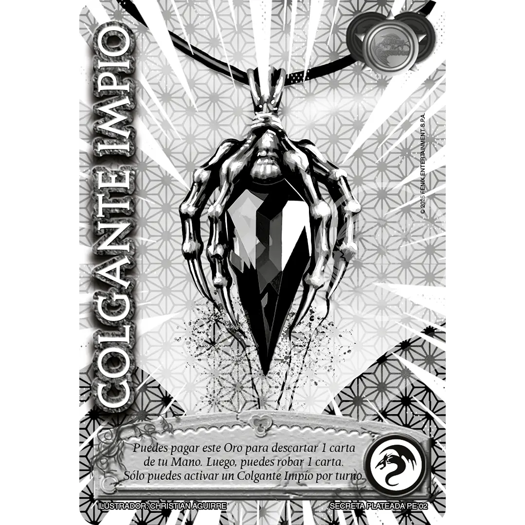 COLGANTE IMPIO - SECRETA SILVER - LOOTBOX PE 2025 1