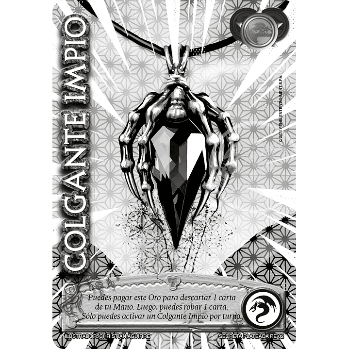 COLGANTE IMPIO - SECRETA SILVER - LOOTBOX PE 2025 1