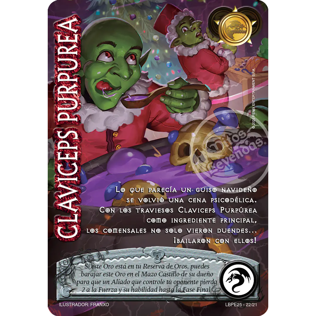 CLAVIECEPS PURPUREA - ARTE FESTIVO - LOOTBOX PE 2025 1