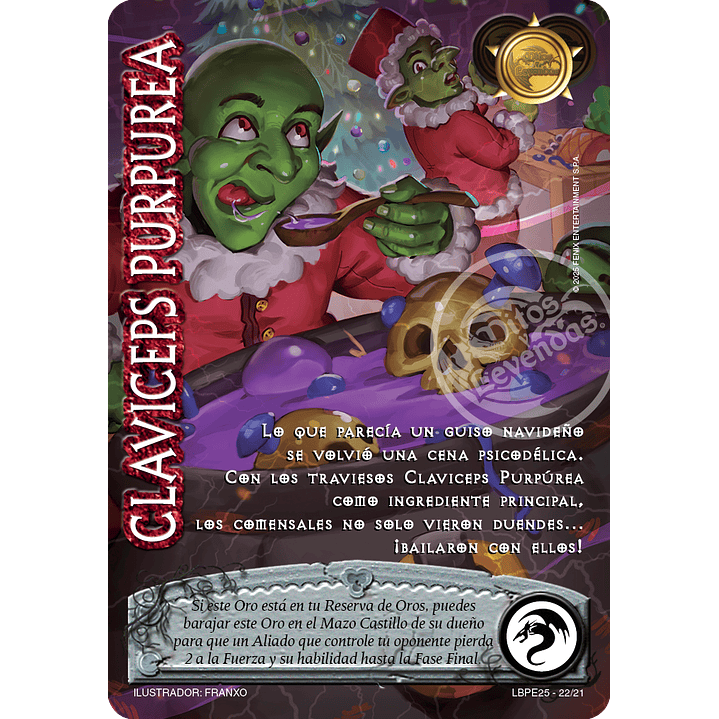 CLAVIECEPS PURPUREA - ARTE FESTIVO - LOOTBOX PE 2025 1