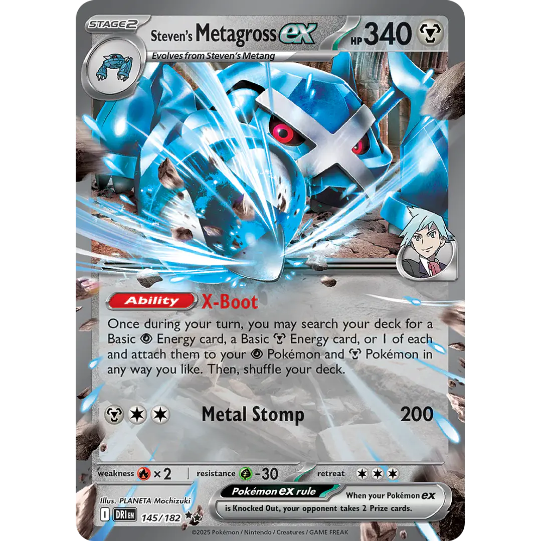 METAGROSS EX DE STEVEN –145/182 1