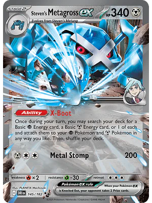 METAGROSS EX DE STEVEN –145/182