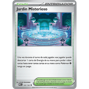 JARDIN MISTERIOSO – 122/132