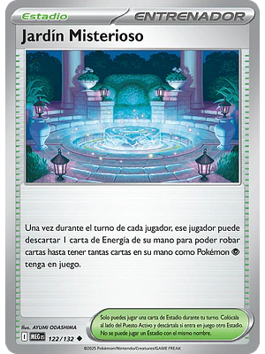 JARDIN MISTERIOSO – 122/132