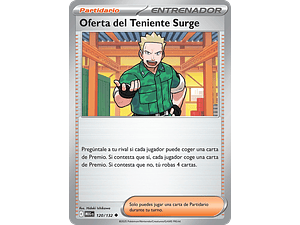 PROPUESTA DEL TENIENTE SURGE – 120/132