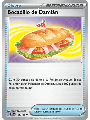 SANDWICH DE DAMIAN – 161/182