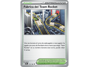 FABRICA DEL EQUIPO ROCKET 173/182