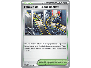 FABRICA DEL EQUIPO ROCKET 173/182