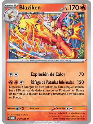 BLAZIKEN - 042/182