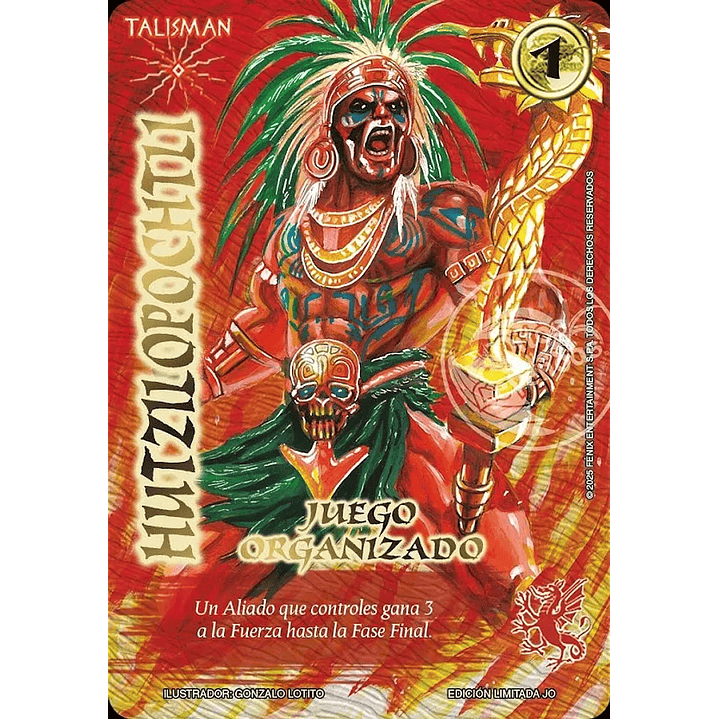 HUTZILOPOCHTLI - JO  1