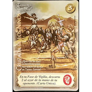 CRUZADA DE LOS NIÑOS ANIVERSARIO - CARTA PROMO